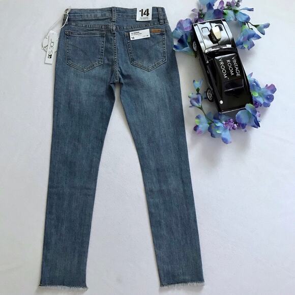 Joe's NWT The Markie Mid Rise Skinny Ankle Jeans Girls 14 - Picture 6 of 12